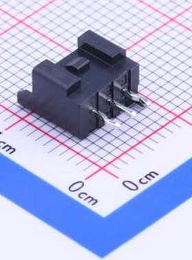 B03B-PAKK-1(LF)(SN) 线对板针座 1x3P 间距:2mm 直插 系列:PA 黑