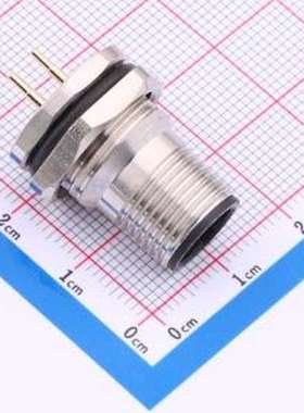 M12-P4D-GPFM16 圆形(线缆)连接器 M12-P4D-GPFM16