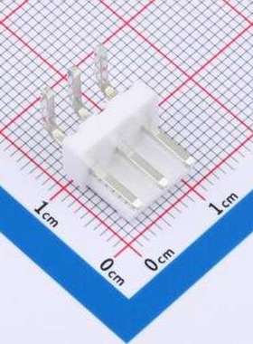 5TPBA030L 线对板针座 1x3P 间距:3.96mm 弯插 系列:VH 弯插,P=3.