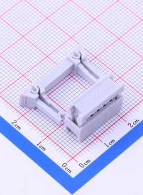 Z-81010100134000 IDC刺破式连接器(牛角/简牛) 2.54mm 2x5P 排数