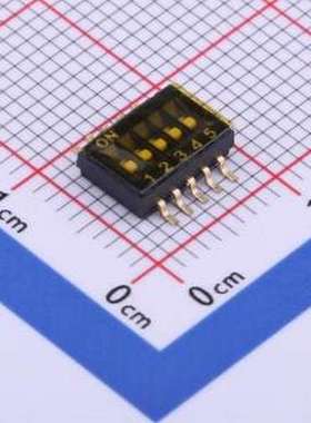 THS105 拨码开关 THS105 SMD-10P,5.4x8mm