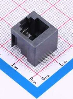 1-338086-3 以太网连接器(RJ45 RJ11) 不带LED