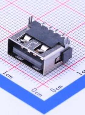 908-261A2021S10100 USB连接器 Type-A 母 SMD