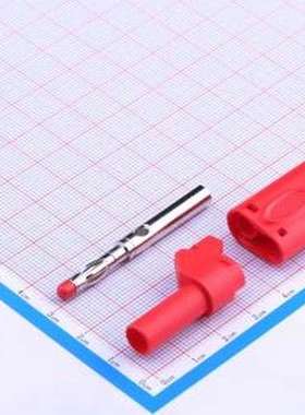 25.502.1 香蕉头/鳄鱼夹 香蕉头 红色 三件套