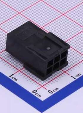 430200601 胶壳(线对板/线对线) 2x3P 3mm P=3mm