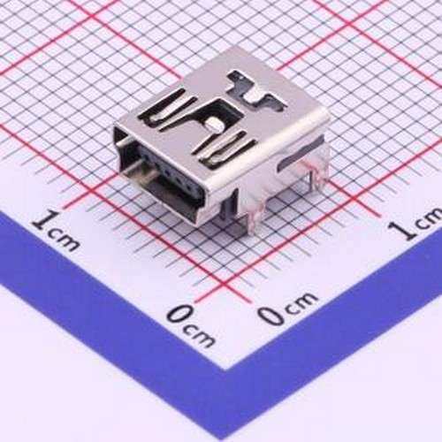 UX-150-ARG4 USB连接器 Mini-B 母 弯插 插件