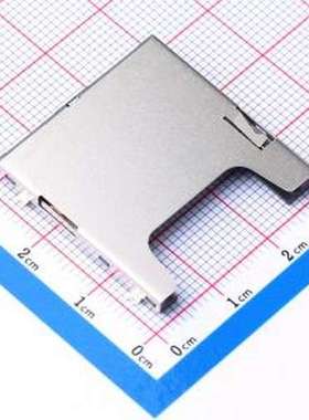 SD-430 SD卡/存储卡连接器 自弹式 标准SD卡 卡座 SMD