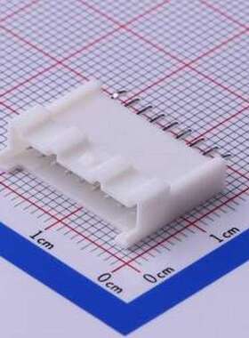 HX20018-9BH 线对板针座 1x9P 间距:2mm 直插 白色 插件,P=2mm
