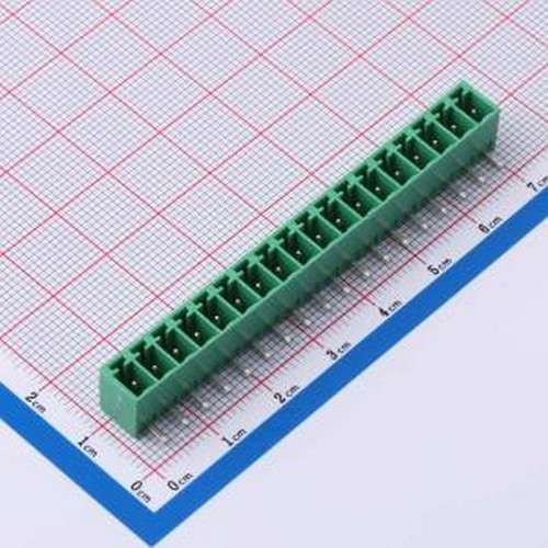 MX15EDGRC-3.81-18P-GN01-Cu-A 插拔式接线端子 3.81mm 1x18P 排
