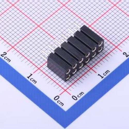 MF254V-12-12-1000-H70 排母 间距:2.54mm 2x6P 直插 插件,P=2.54
