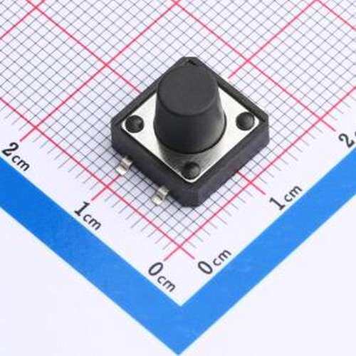 TS1802-TZ95HBS 轻触开关 12*12*9.5 立贴 轻触开关 SMD-4P,12x12