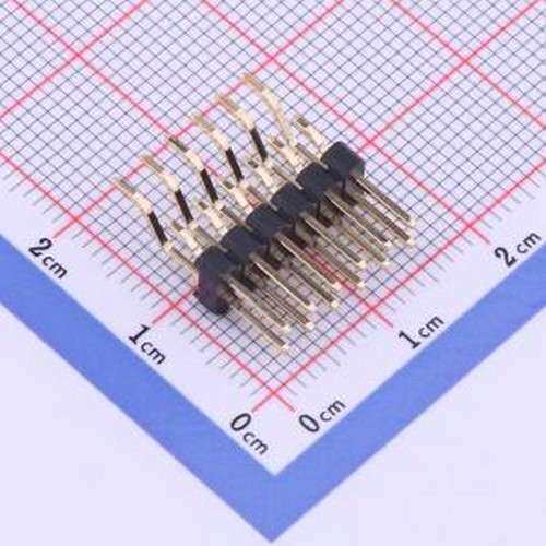 X6521WRS-2x06E-C60D87 排针 2x6P 间距:2.54mm 方针 SMD,P=2.54m