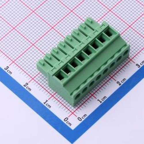 DB2EKA-3.5-8P-GN-S 插拔式接线端子 3.5mm 1x8P 排数:1 每排P数: