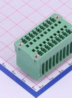 KF2EDGVHM-3.5-2*9P 插拔式接线端子 3.5mm 2x9P 排数:2 每排P数: