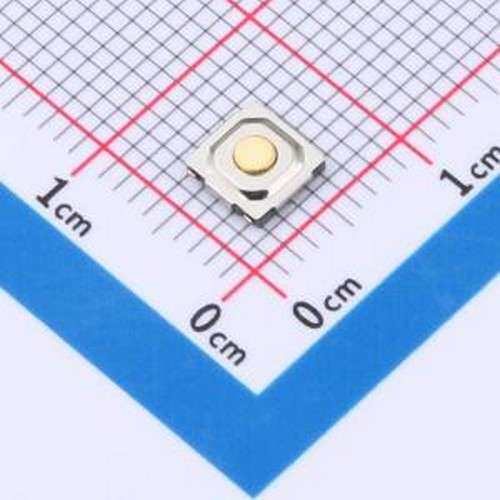 YTS1H0092AMJ10 轻触开关 YIYUAN(怡远) 5.2*5.2*1.5mm 250gf翘脚