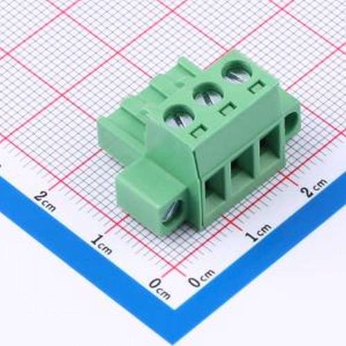 DB2EKM-5.0-3P-GN-S 插拔式接线端子 螺丝固定 1x3P 5mm 排数:1