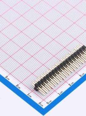 GPHA201-1802A001A1BA 排针 2x18P 间距:2.54mm 方针 直插 插件,P