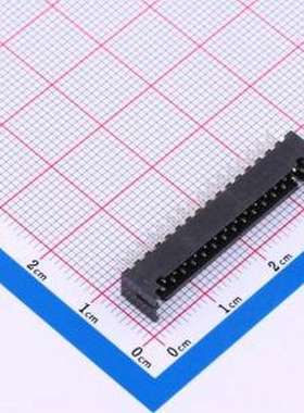 IPCW207W2GNB01V 线对板针座 间距:2mm 2x16P 直插 黑色 插件,P=2