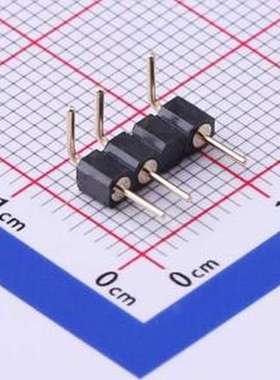 MH254R-11-04N2-1276 排针 弯插 圆针 弯插,P=2.54mm