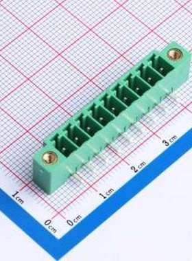 MX15EDGRM-3.81-09P-GN01-Cu-A 插拔式接线端子 3.81mm 1x9P 排数