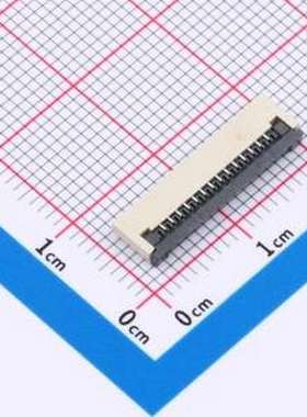GT-F1008SR20-14SMT01 FFC/FPC连接器 翻盖式 下接 P数:14P 间距: