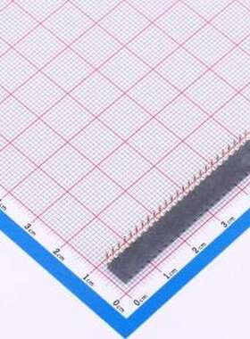 CSFB107-2502A001C1AC 排母 1x25P 间距:2mm 弯插 插件,P=2mm