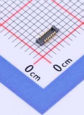 AXE614124D 板对板与背板连接器 14P P=0.4mm SMD,P=0.4mm