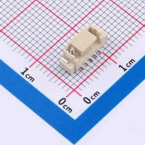 WAFER-MX1.25-5PLT-W1-P 线对板针座 1x5P 间距:1.25mm 立贴 SMD,