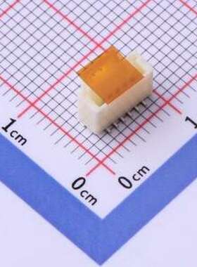 5013310607 线对板针座 1x6P 间距:1mm 立贴 SMD,P=1mm