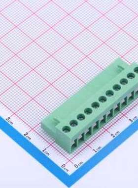 JL396-39611G01 插拔式接线端子 1x11P 3.96mm 排数:1 每排P数:11