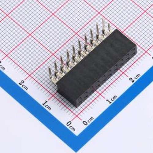 HC-PM254-8.5H-2x10PW 排母 间距2.54mm 2x10Pin 弯插 PC3.0 PB12