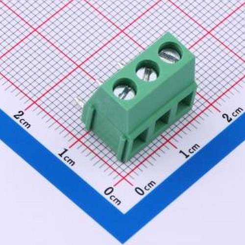MX128R-5.0-03P-GN01-Cu-Y-A 螺钉式接线端子 5mm 1x3P 排数:1 每