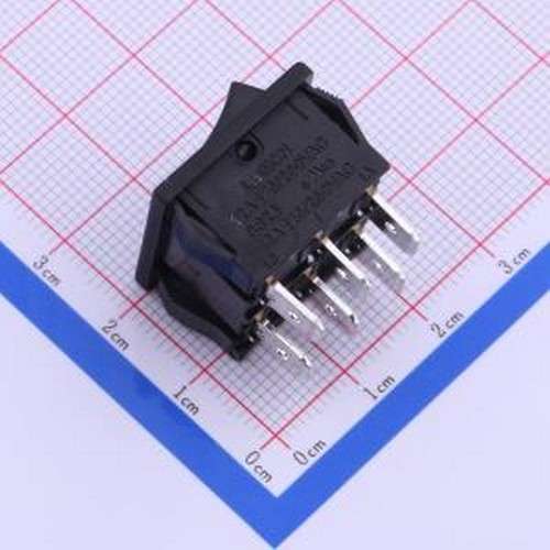 SS24-BBIWQ-R60-R 船型开关 跷板开关DPDT 21x24mm 插件