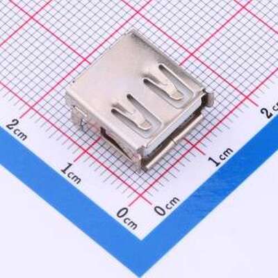 HX AF 90D CBJB USB连接器 Type-A 母 SMD