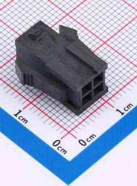 ZX-MX3.0-2-2P-HMJK 胶壳(线对板/线对线) 2x2P 3mm P=3mm