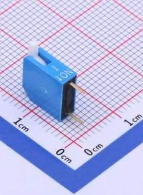 TE-01R 拨码开关 拨码开关蓝色01P-180度 立式直插侧拨琴键式1位D