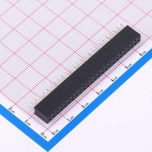 BX-PM2.54-2-25PY 排母 间距:2.54mm 2x25P 直插 插件,P=2.54mm