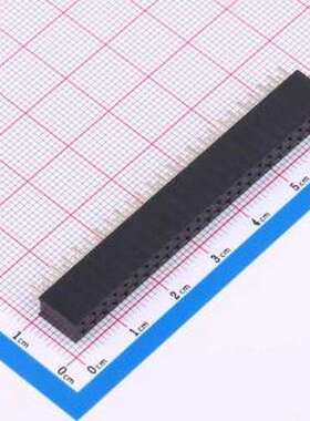 BX-PM2.54-2-25PY 排母 间距:2.54mm 2x25P 直插 插件,P=2.54mm
