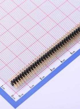 X4621WV-2x35I-C40D28 排针 2x35P 间距:2mm 方针 插件,P=2mm