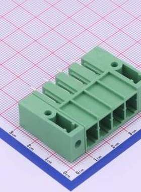KF2EDGSVM-7.62-4P 插拔式接线端子 7.62mm 1x4P 排数:1 每排P数: