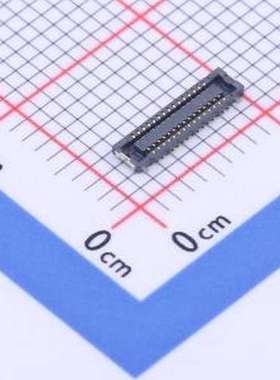 AXE530127D 板对板与背板连接器 间距:0.4mm PIN:30P 母 立贴 SMD