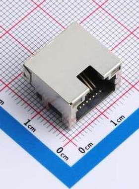 MJ88B-B011-RVSL21-C 以太网连接器(RJ45 RJ11) 沉板 带LED 插件