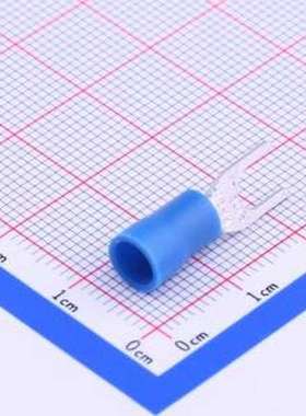 SVS2-4 冷压端子 叉型端子 蓝色