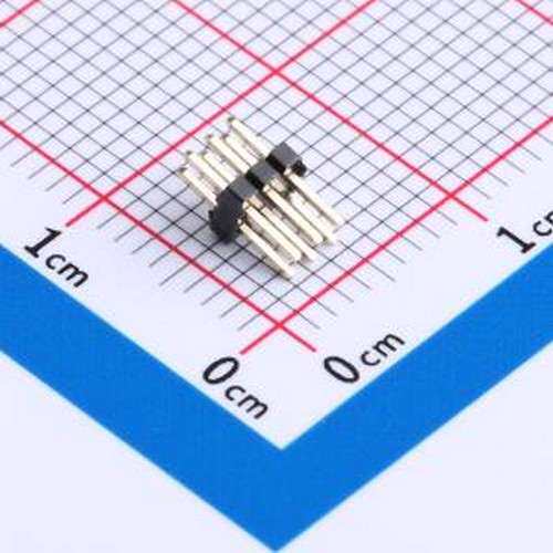 MTP310-1203S1 排针 2x3P 间距:1.27mm 插件,P=1.27mm