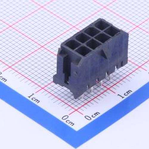 C3030WV-2x4P 线对板针座 C3030WV-2x4P 插件,P=3mm