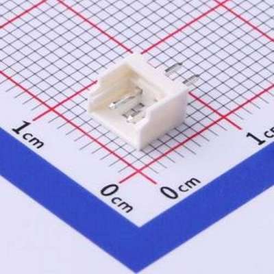 532530270 线对板针座 1x2P 间距:2mm 直插 插件,P=2mm