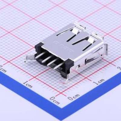 1734366-1 USB连接器 Type-A 母 插件