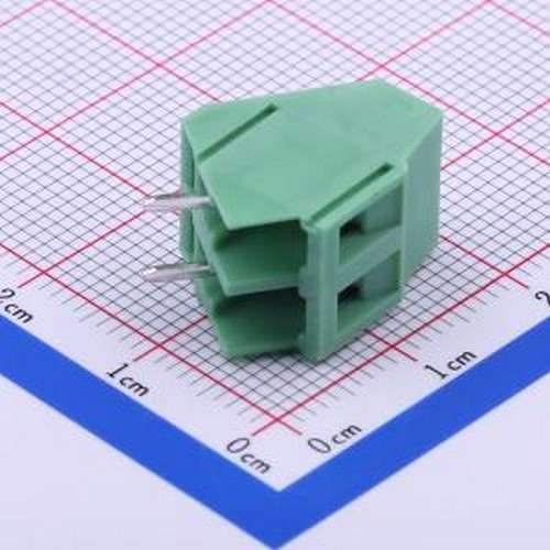 DB103-5.0-2P-GN-S 螺钉式接线端子 5mm 1x2P 排数:1 每排P数:2