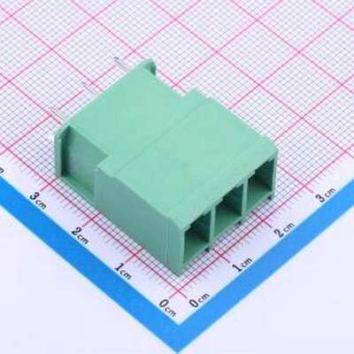 JL5EDGVC-76203G01 插拔式接线端子 1x3P 7.62mm 排数:1 每排P数: