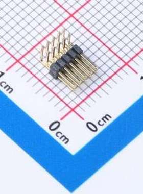 GPCB201-0502A003C1AD 排针 2x5P 间距:1mm 方针 弯插 弯插,P=1mm